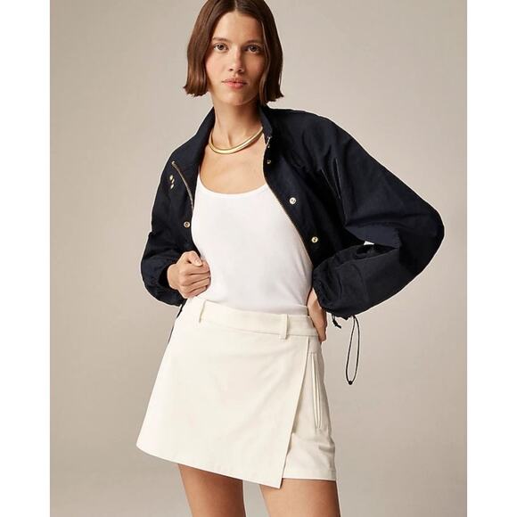 J Crew Bi Stretch Cotton Blend Preppy Mini Skorts US Women's 14 Plus - Picture 1 of 8